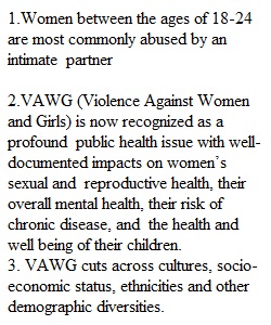 Week 15-Sexual Violence against Women